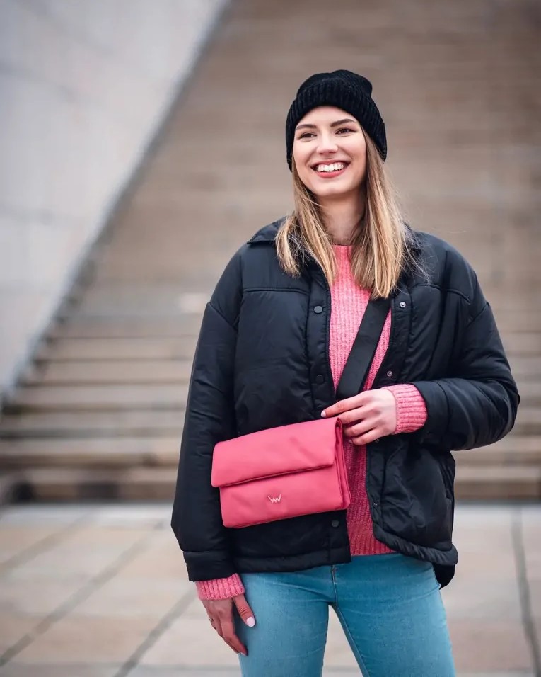 Dámska crossbody kabelka VUCH V-YELLA RED