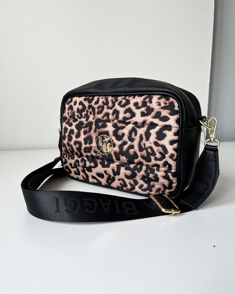 Šuštiaková crossbody kabelka Laura Biaggi DX-2136-panther