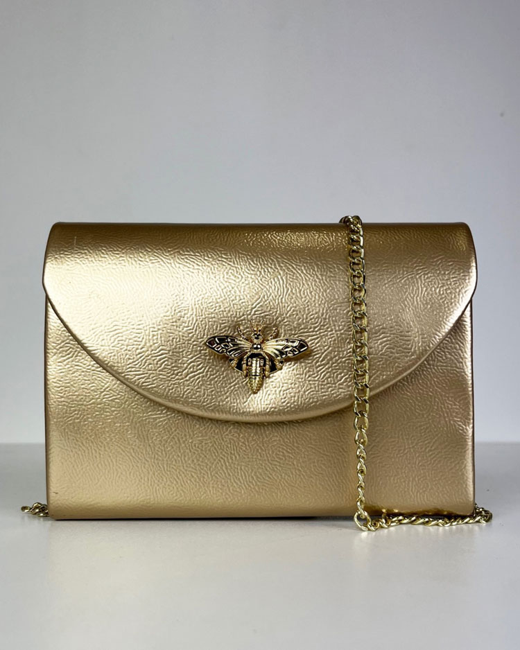 Listová kabelka GROSSO GS-3026-gold