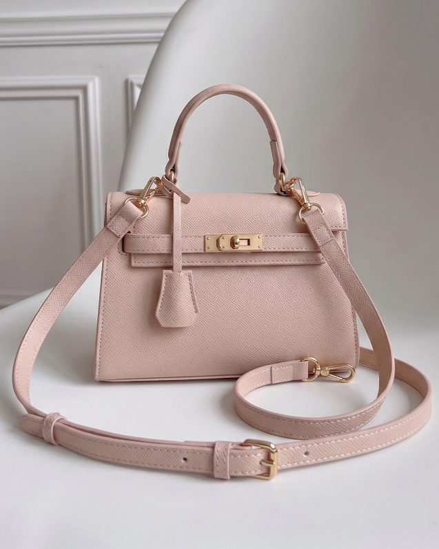 Elegantná crossbody a mini kabelka do ruky – ružová